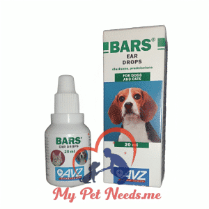 Bars ear drop - Bars Ear Drops For Dogs & Cats 20 ml