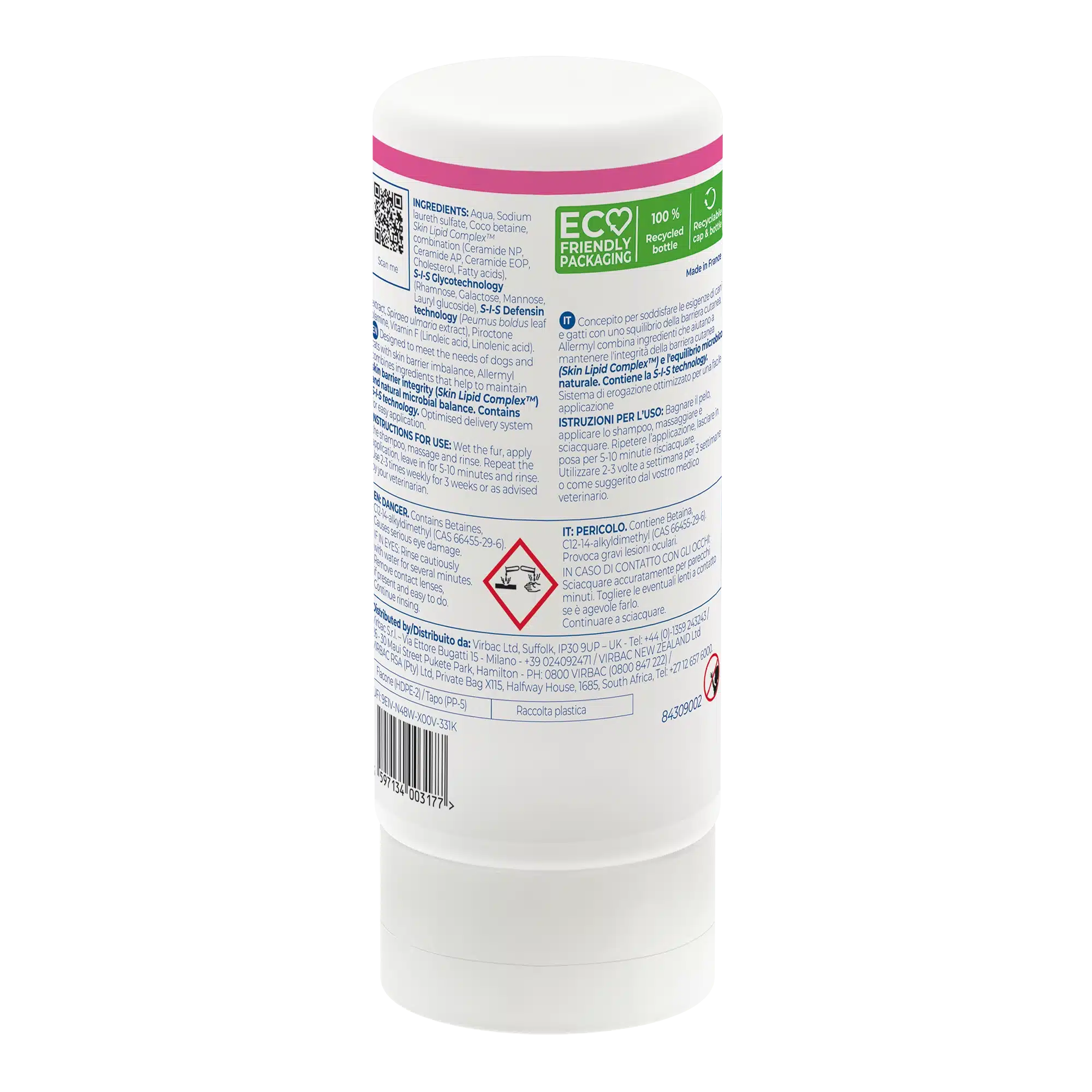Virbac Allermyl Shampoo for Dogs & Cats 1 Allermyl Shampoo for Dogs